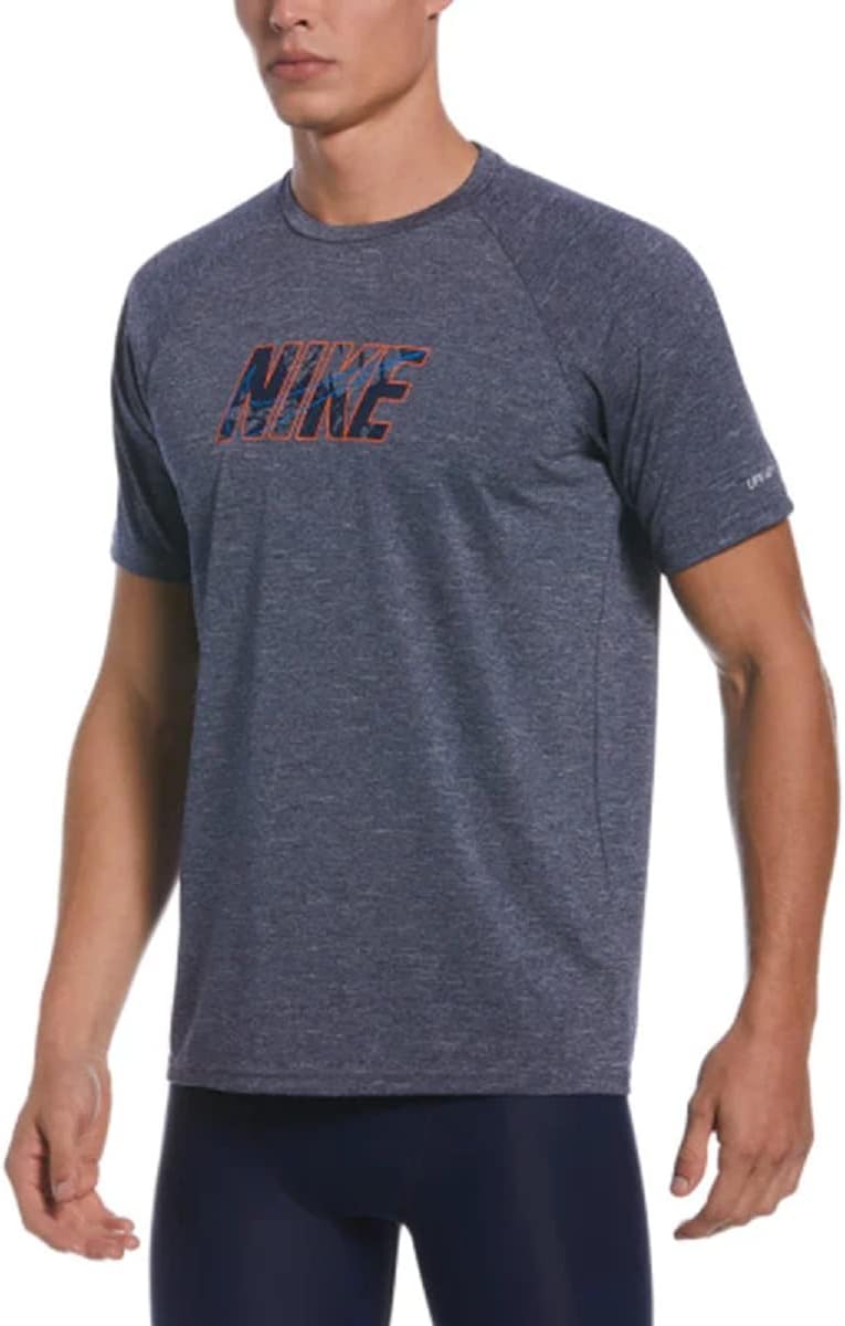 Мужской рашгард Nike с принтом логотипа-коллажа, Midnight Navy
Мужской рашгард Nike с принтом логотипа-коллажа, Midnight Navy