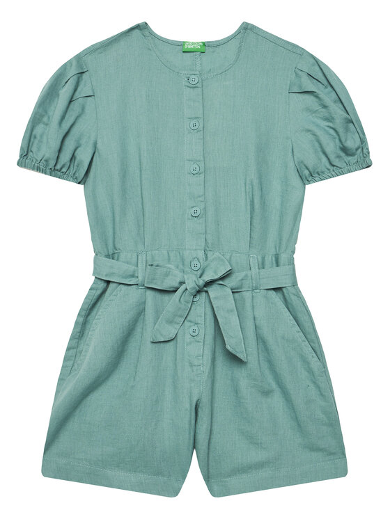 Комбинезон стандартного кроя 43WBCT014 United Colors Of Benetton, зеленый 
Комбинезон стандартного кроя 43WBCT014 United Colors Of Benetton, зеленый