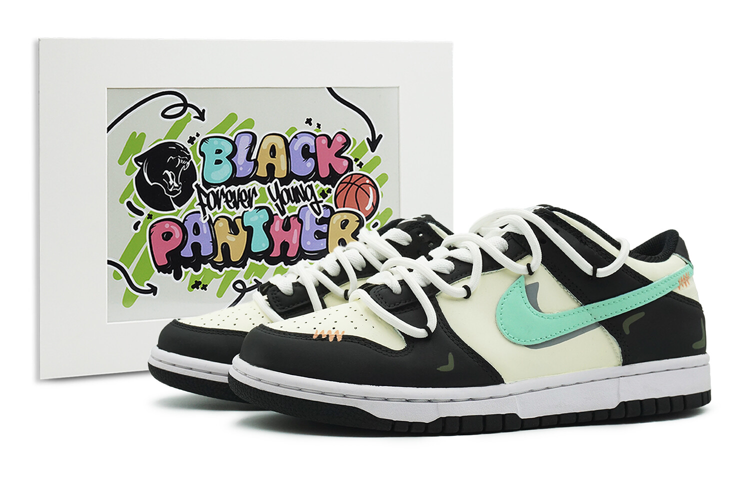 Кроссовки Nike Dunk Skateboarding Shoes Women's Low-top Black/white/blue, черный
Кроссовки Nike Dunk Skateboarding Shoes Women's Low-top Black/white/blue, черный