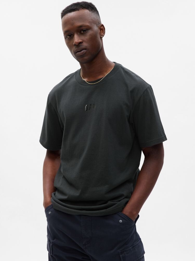 Футболка с логотипом Gap, черный
Футболка с логотипом Gap, черный