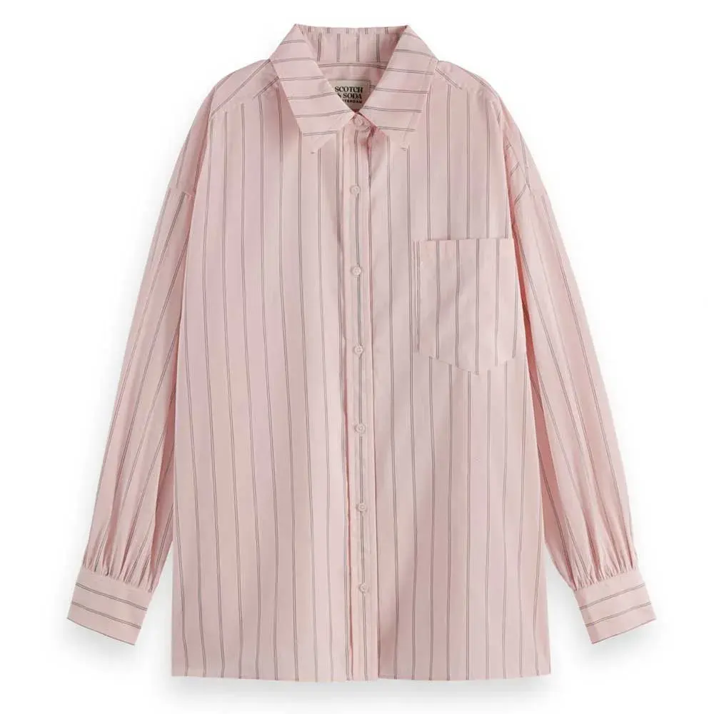 Рубашка с длинным рукавом Scotch & Soda Striped Girlfriend, розовый
Рубашка с длинным рукавом Scotch & Soda Striped Girlfriend, розовый