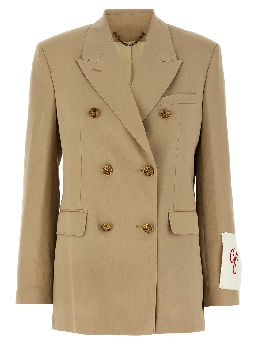 Геральдические пуговицы для блейзера Golden Goose, коричневый
Геральдические пуговицы для блейзера Golden Goose, коричневый