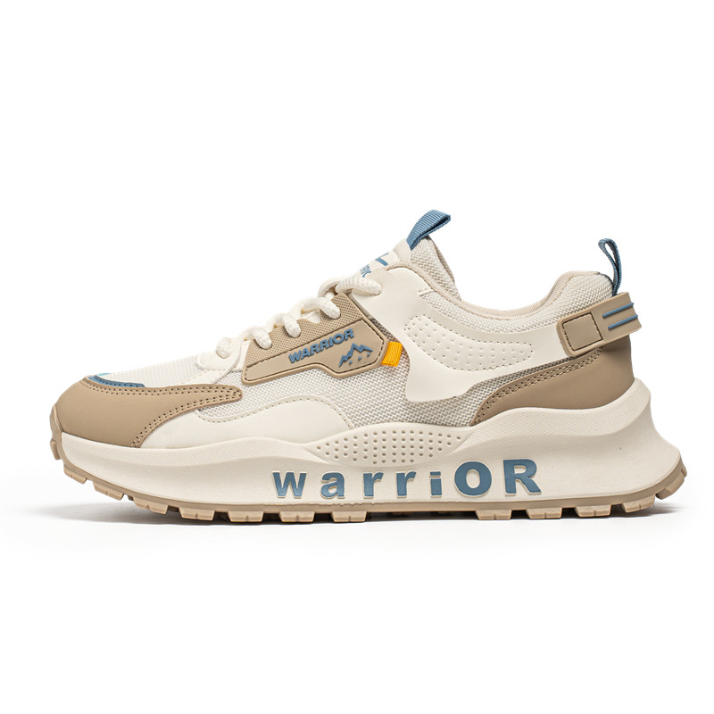 WARRIOR Легкие повседневные туфли с износостойким покрытием, бежевого цвета хаки для мужчин
WARRIOR Легкие повседневные туфли с износостойким покрытием, бежевого цвета хаки для мужчин