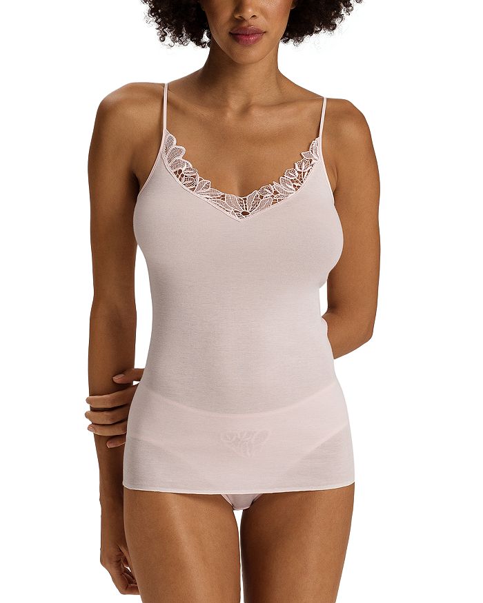 Белена Хлопковая Майка-бюстье с V-образным вырезом и тонкими бретелями Hanro, розовый
Белена Хлопковая Майка-бюстье с V-образным вырезом и тонкими бретелями Hanro, розовый