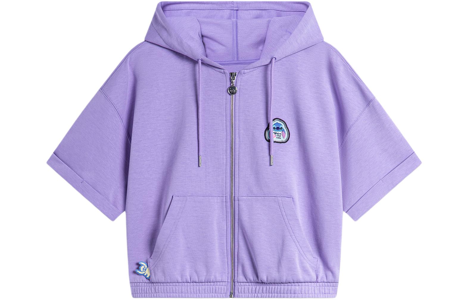 Футболка с рукавом дроп-плечо LiNing x Disney женская светло-ирисовая фиолетовая
Футболка с рукавом дроп-плечо LiNing x Disney женская светло-ирисовая фиолетовая