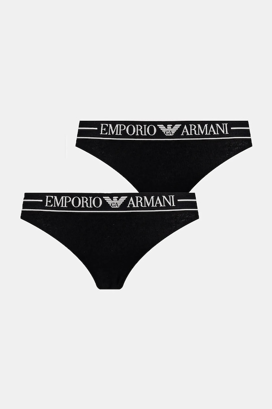 Трусики 2 шт Emporio Armani Underwear, черный
Трусики 2 шт Emporio Armani Underwear, черный