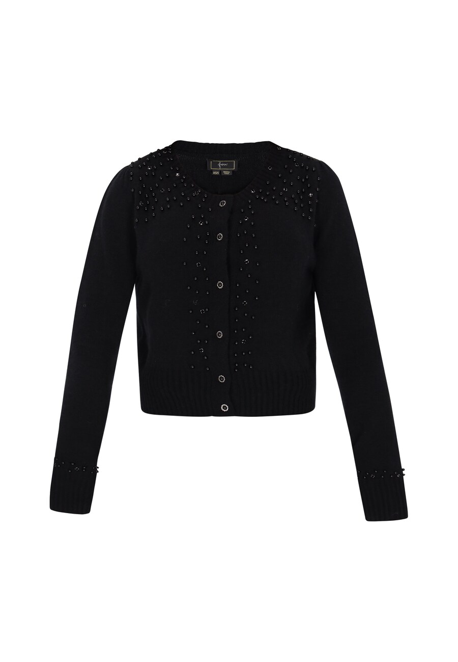 Вязаный кардиган faina, черный
Вязаный кардиган faina, черный