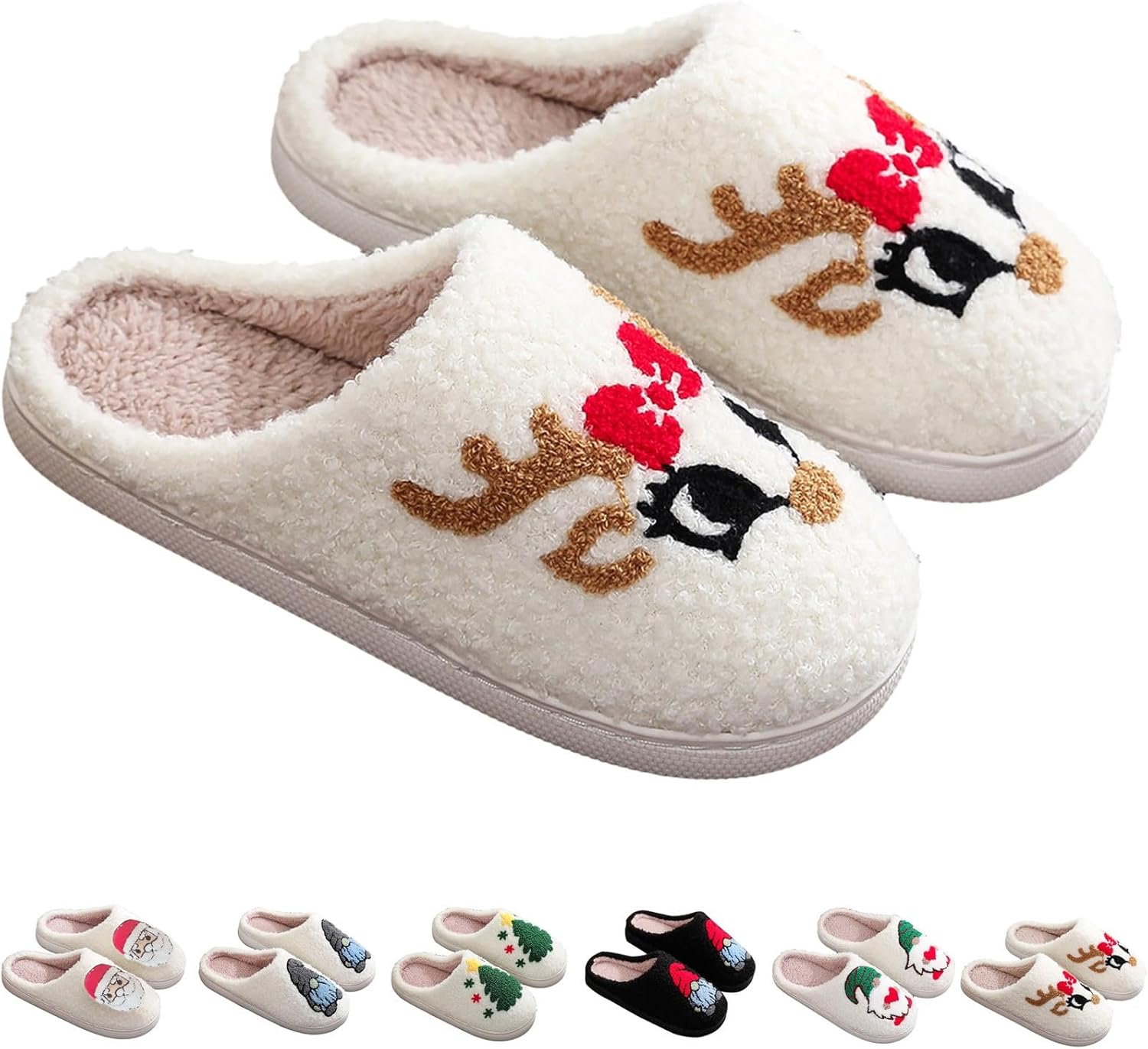 Рождественские тапочки для женщин и мужчин, зимние пушистые уютные домашние тапочки для женщин, удобная обувь для дома и улицы Generic, красный
Рождественские тапочки для женщин и мужчин, зимние пушистые уютные домашние тапочки для женщин, удобная обувь для дома и улицы Generic, красный