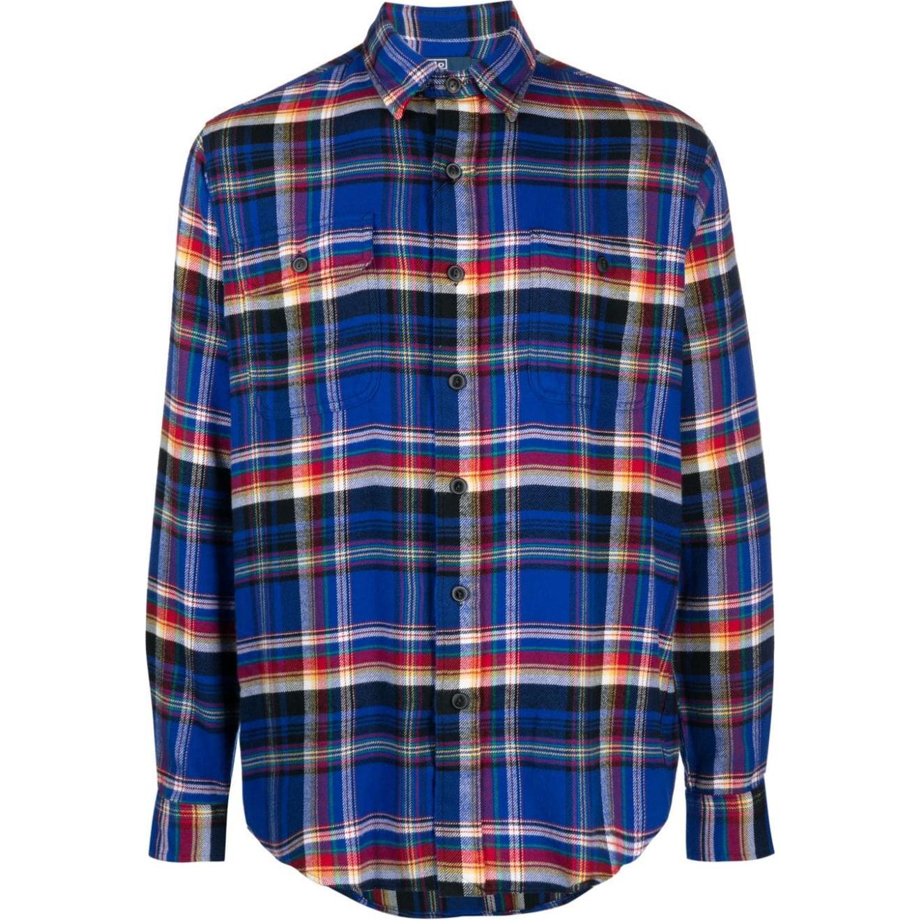 Рубашка из хлопка в клетку Polo Ralph Lauren, синий
Рубашка из хлопка в клетку Polo Ralph Lauren, синий