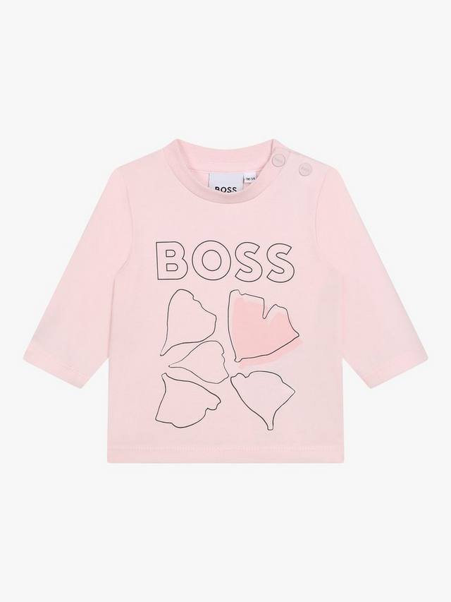 Футболка с логотипом boss baby с длинным рукавом HUGO BOSS, цвет Pink Pale
Футболка с логотипом boss baby с длинным рукавом HUGO BOSS, цвет Pink Pale