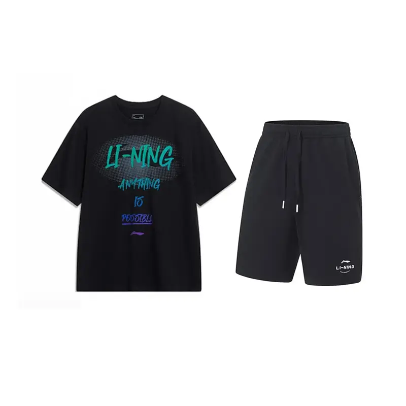 LINING Повседневная спортивная одежда Unisex Black+Black
LINING Повседневная спортивная одежда Unisex Black+Black