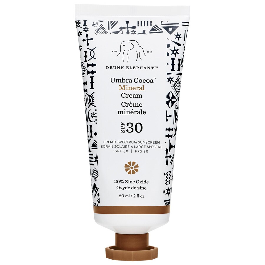 Umbra 100% минеральный крем SPF 30/PA+++ тонирующий солнцезащитный крем для лица Drunk Elephant, 2 oz, Cocoa
Umbra 100% минеральный крем SPF 30/PA+++ тонирующий солнцезащитный крем для лица Drunk Elephant, 2 oz, Cocoa