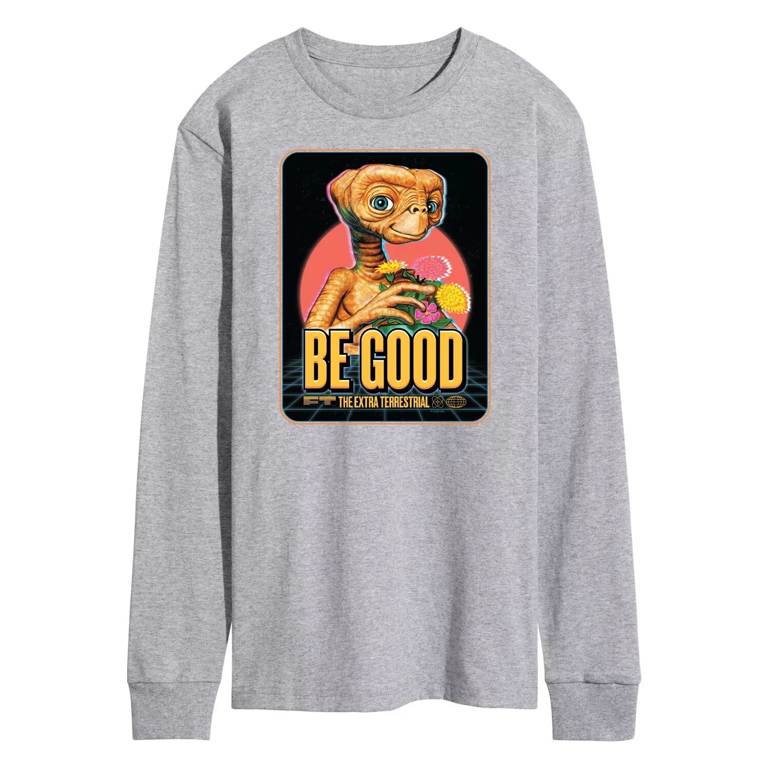 Мужская футболка с длинным рукавом ET Be Good Licensed Character
Мужская футболка с длинным рукавом ET Be Good Licensed Character