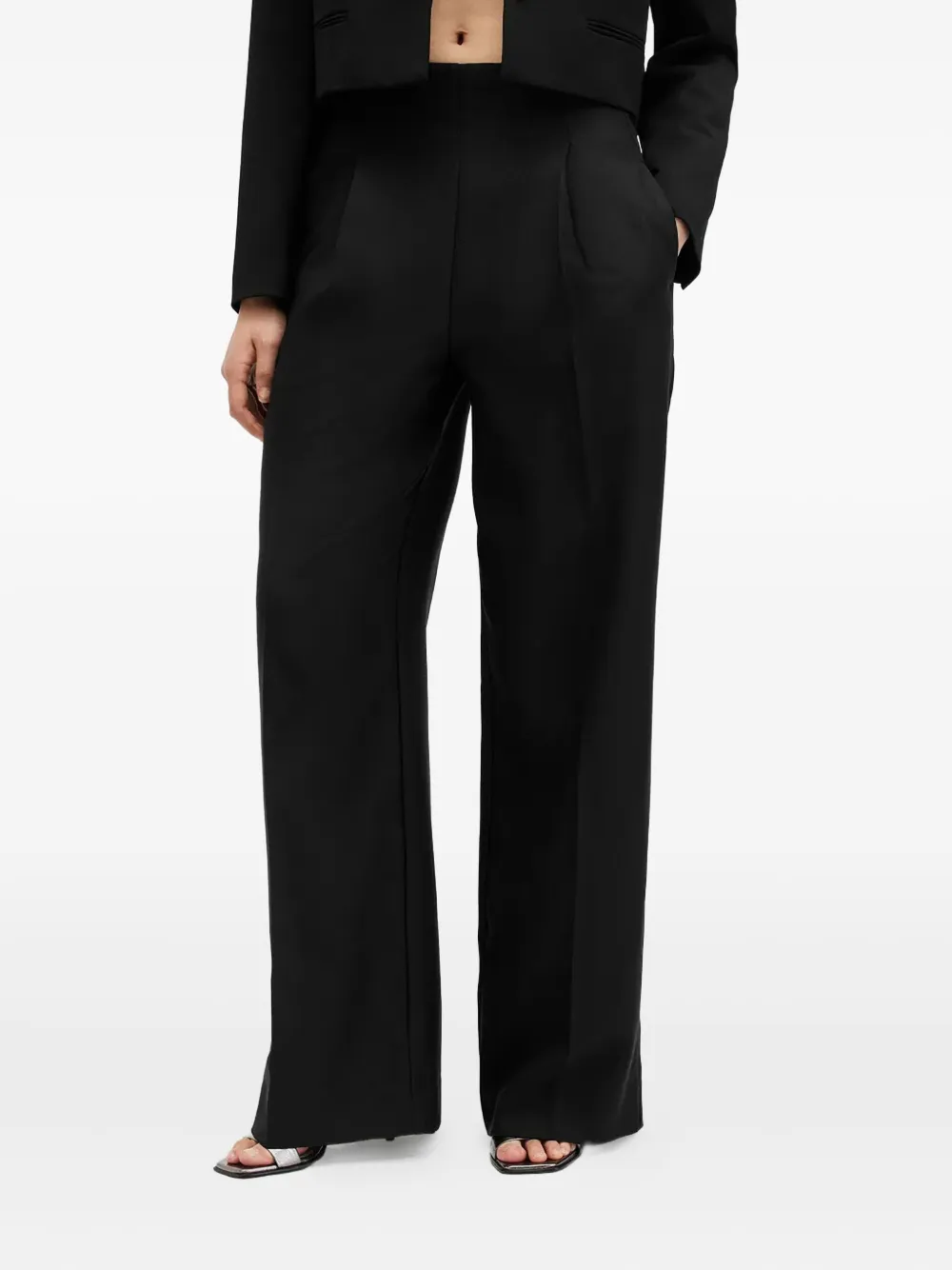 Брюки со складками AllSaints, черный
Брюки со складками AllSaints, черный