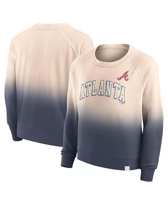 Женская толстовка-пуловер Atlanta Braves Luxe Lounge Arch Raglan цвета загара и темно-синего цвета с потертостями Fanatics
Женская толстовка-пуловер Atlanta Braves Luxe Lounge Arch Raglan цвета загара и темно-синего цвета с потертостями Fanatics