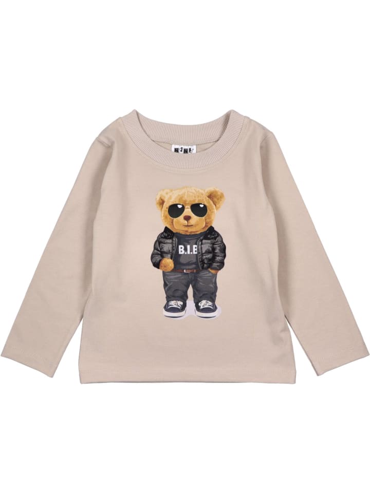 Рубашка с длинными рукавами и плюшевым мишкой коричневого цвета Nini
Рубашка с длинными рукавами и плюшевым мишкой коричневого цвета Nini