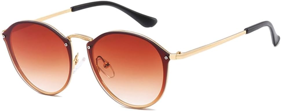 Круглые солнцезащитные очки для мужчин, «кошачий глаз», женские солнцезащитные очки в винтажном металлическом стиле, мужские солнцезащитные очки для вождения, черные очки с защитой от УФ-излучения UV400 VFDHN, Gold Tea
Круглые солнцезащитные очки для мужчин, «кошачий глаз», женские солнцезащитные очки в винтажном металлическом стиле, мужские солнцезащитные очки для вождения, черные очки с защитой от УФ-излучения UV400 VFDHN, Gold Tea