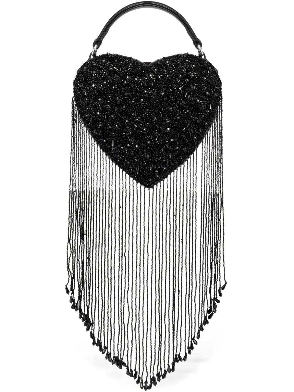 Сумка-тоут в форме сердца с бисером Moschino, черный
Сумка-тоут в форме сердца с бисером Moschino, черный
