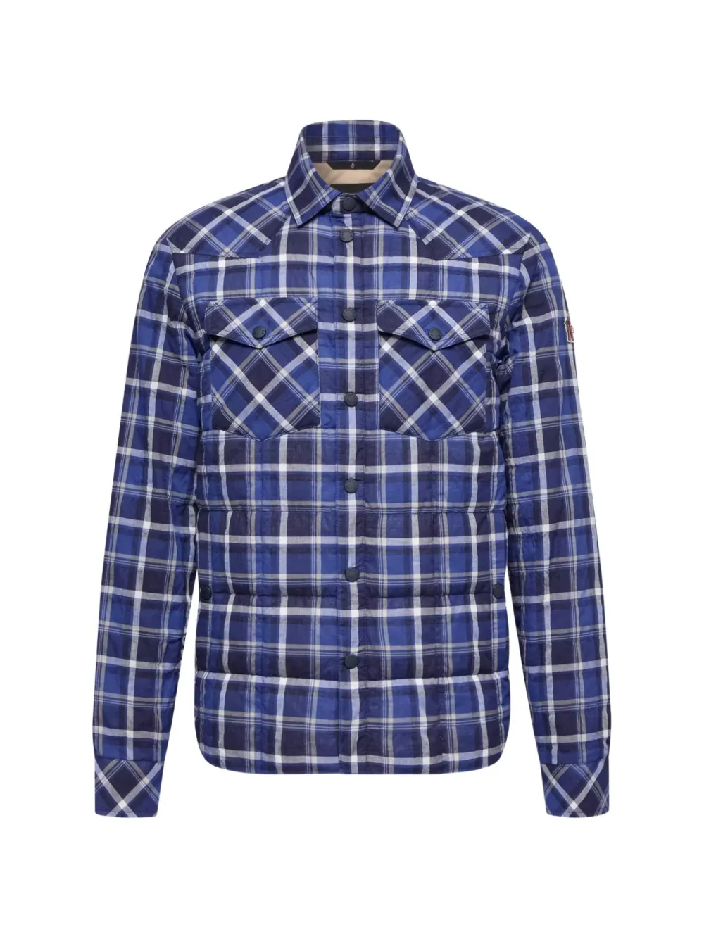 Стеганая куртка в клетку Gelt Moncler Grenoble, синий
Стеганая куртка в клетку Gelt Moncler Grenoble, синий