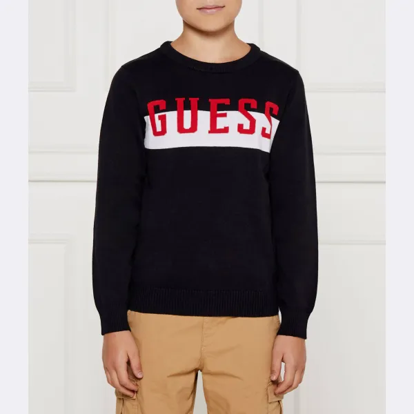 Свитер обычного кроя Guess, черный
Свитер обычного кроя Guess, черный