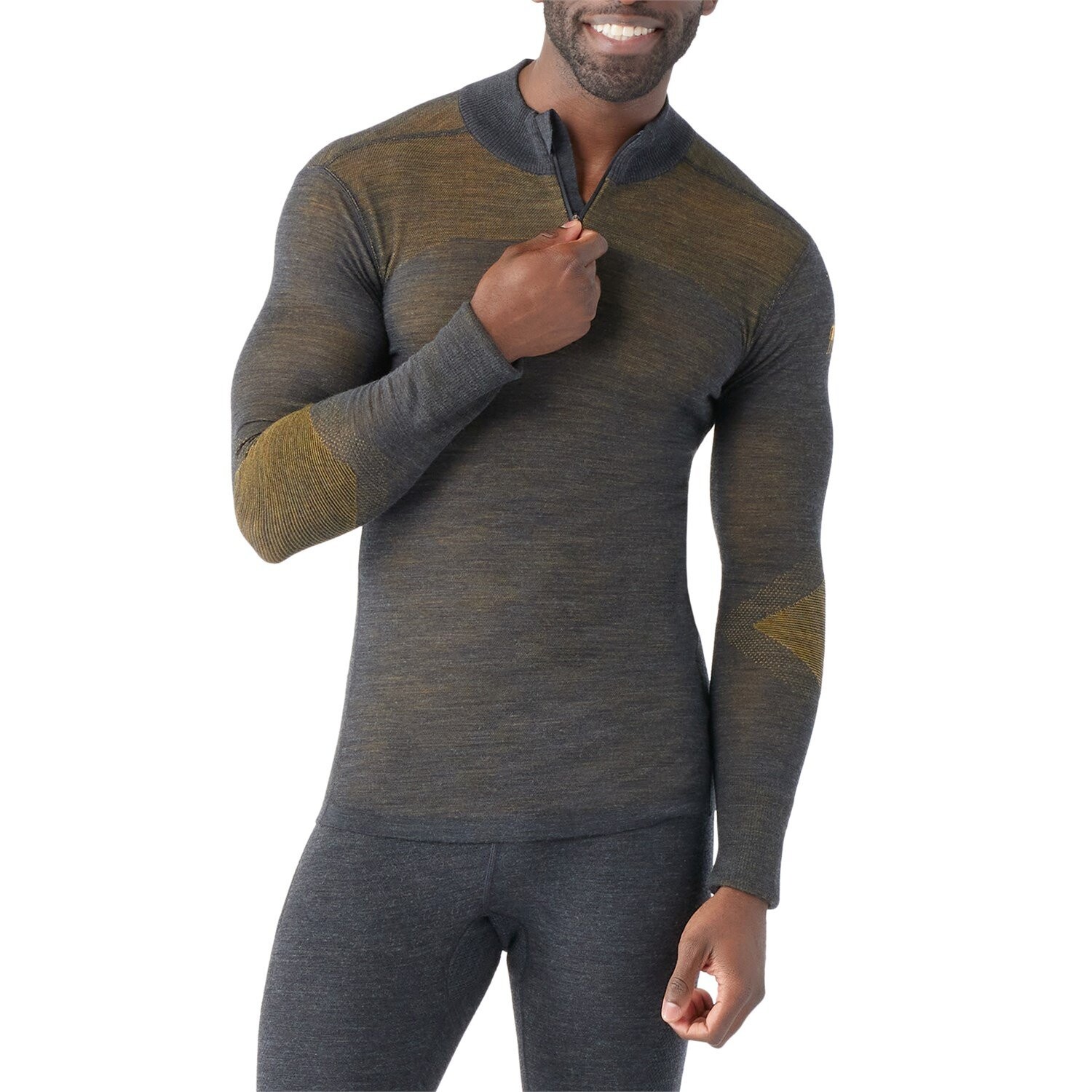 Базовый слой Smartwool Intraknit Thermal Merino 1/4 Zip Top, цвет Charcoal/Honey Gold
Базовый слой Smartwool Intraknit Thermal Merino 1/4 Zip Top, цвет Charcoal/Honey Gold