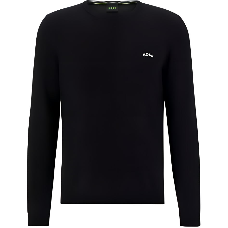 Свитшот с принтом логотипа HUGO BOSS, черный
Свитшот с принтом логотипа HUGO BOSS, черный