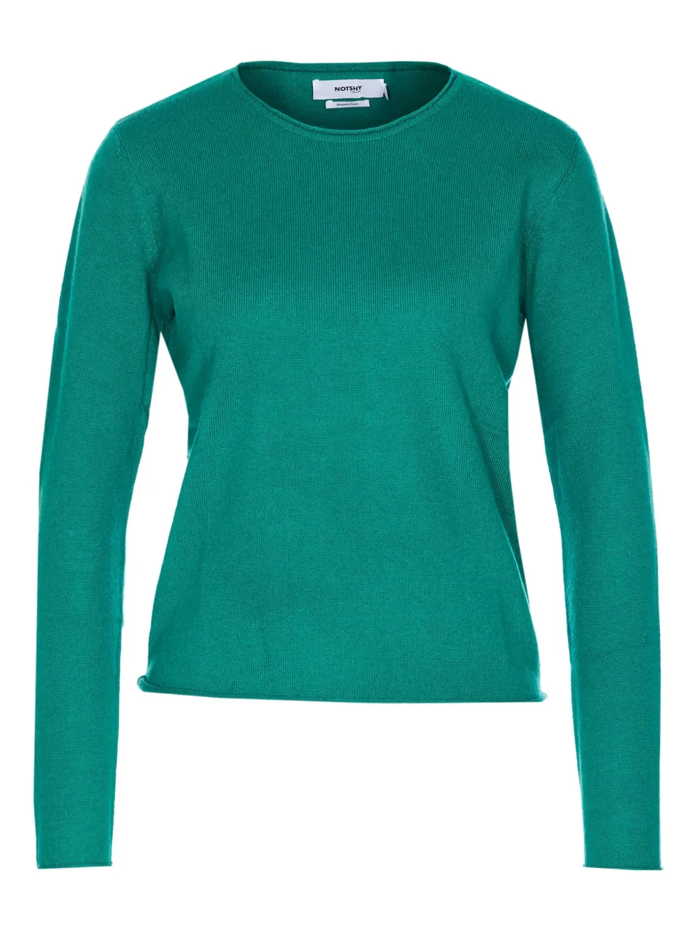 Кашемировый свитер с круглым вырезом Not Shy, зеленый
Кашемировый свитер с круглым вырезом Not Shy, зеленый