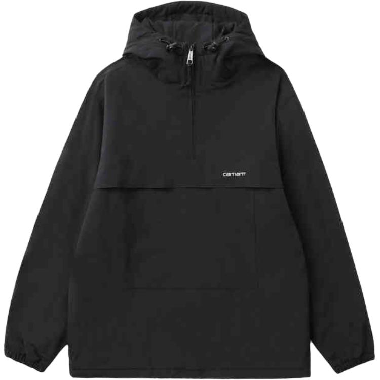Carhartt WIP Легкая куртка с капюшоном, Black 
Carhartt WIP Легкая куртка с капюшоном, Black