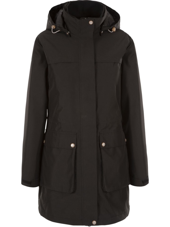 Куртка-дождевик черного цвета Trespass
Куртка-дождевик черного цвета Trespass