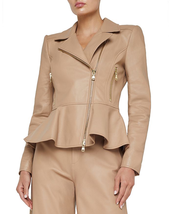 Байкерская куртка Lyric Peplum L'AGENCE, коричневый
Байкерская куртка Lyric Peplum L'AGENCE, коричневый