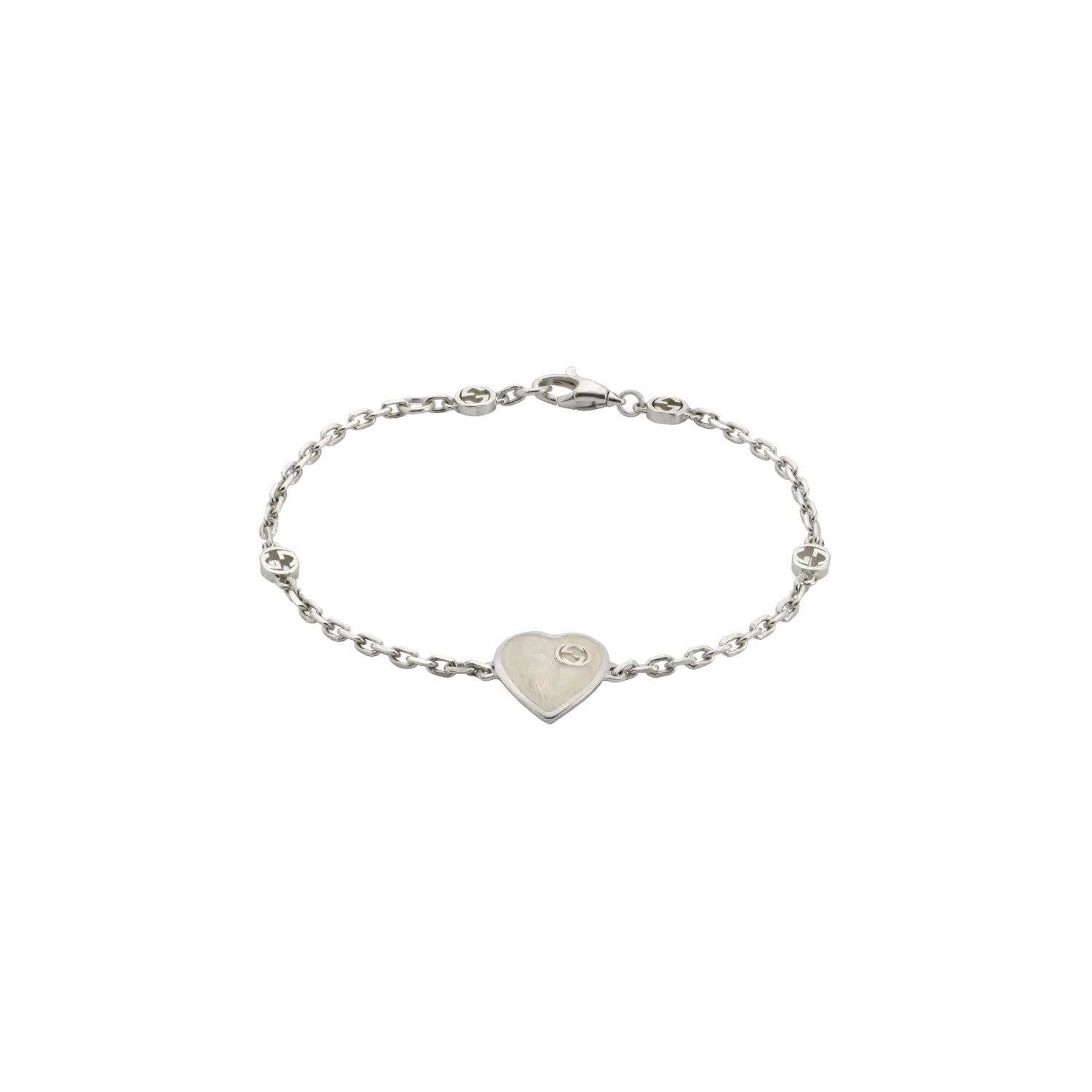 Браслет Gucci из серебра с подвеской
Браслет Gucci из серебра с подвеской