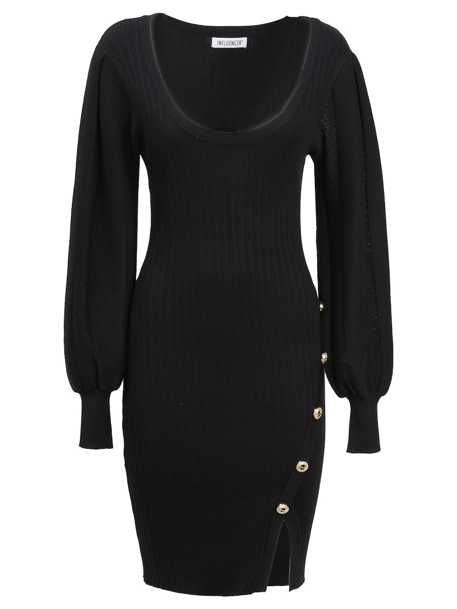 Вязаное платье Influencer, черный
Вязаное платье Influencer, черный