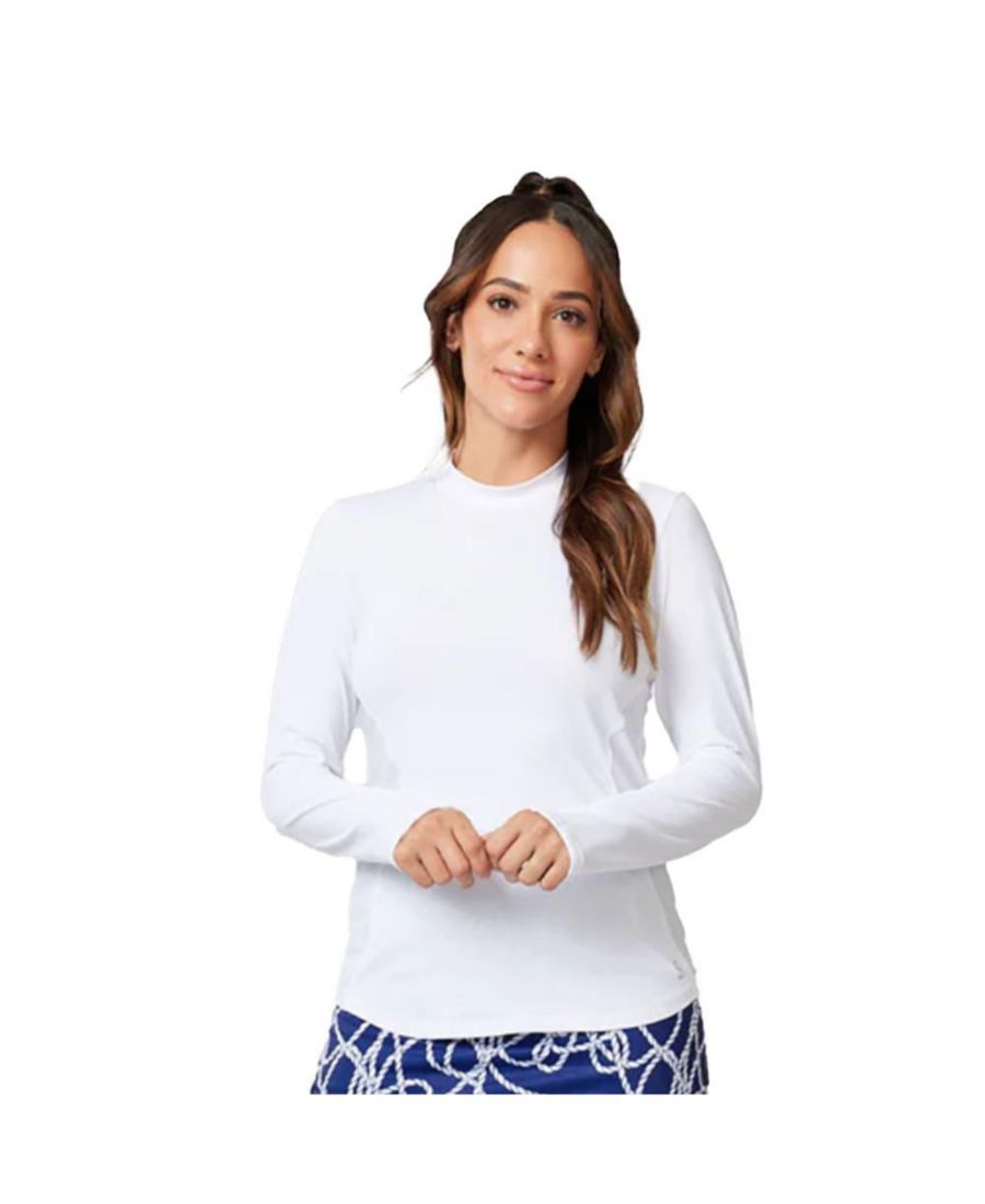 Женская теннисная рубашка с длинным рукавом UV Colors Staples Sofibella, White
Женская теннисная рубашка с длинным рукавом UV Colors Staples Sofibella, White