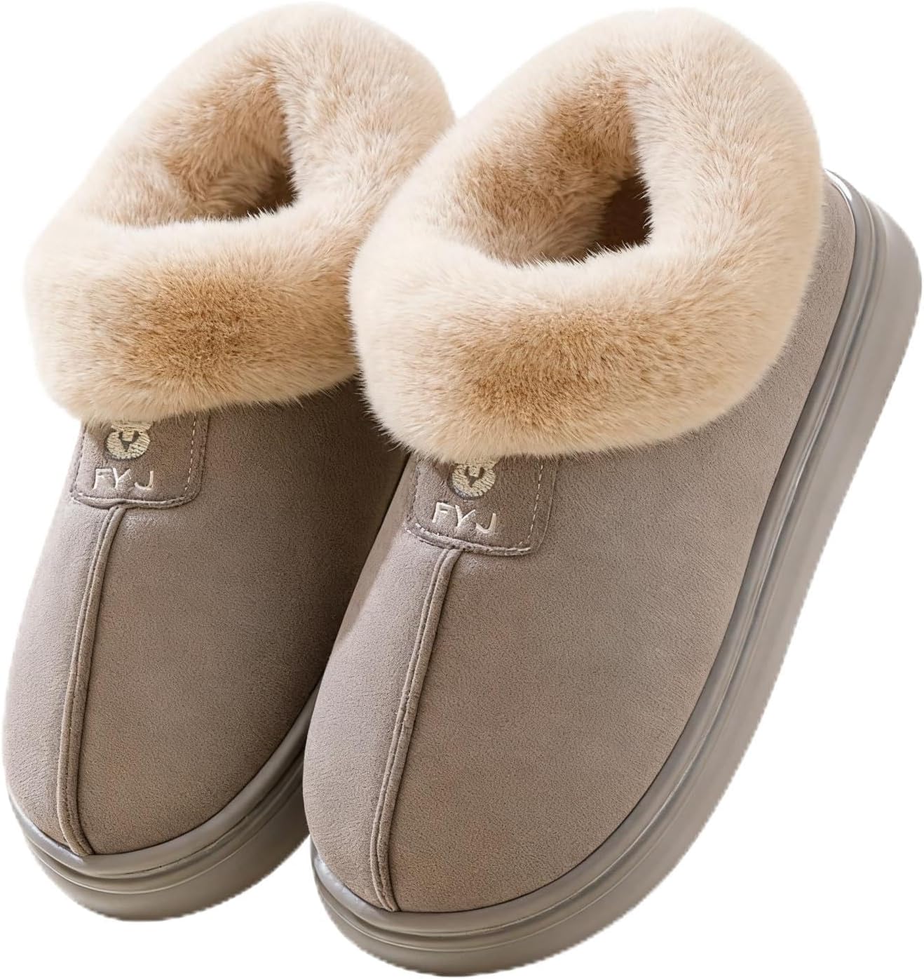 Зимние сапоги на платформе ZICKYO для женщин и мужчин, пушистые тапочки, мягкие мини-сапоги с стелькой из пены с эффектом памяти, унисекс, теплые зимние сабо из искусственного меха, мюли, серый
Зимние сапоги на платформе ZICKYO для женщин и мужчин, пушистые тапочки, мягкие мини-сапоги с стелькой из пены с эффектом памяти, унисекс, теплые зимние сабо из искусственного меха, мюли, серый