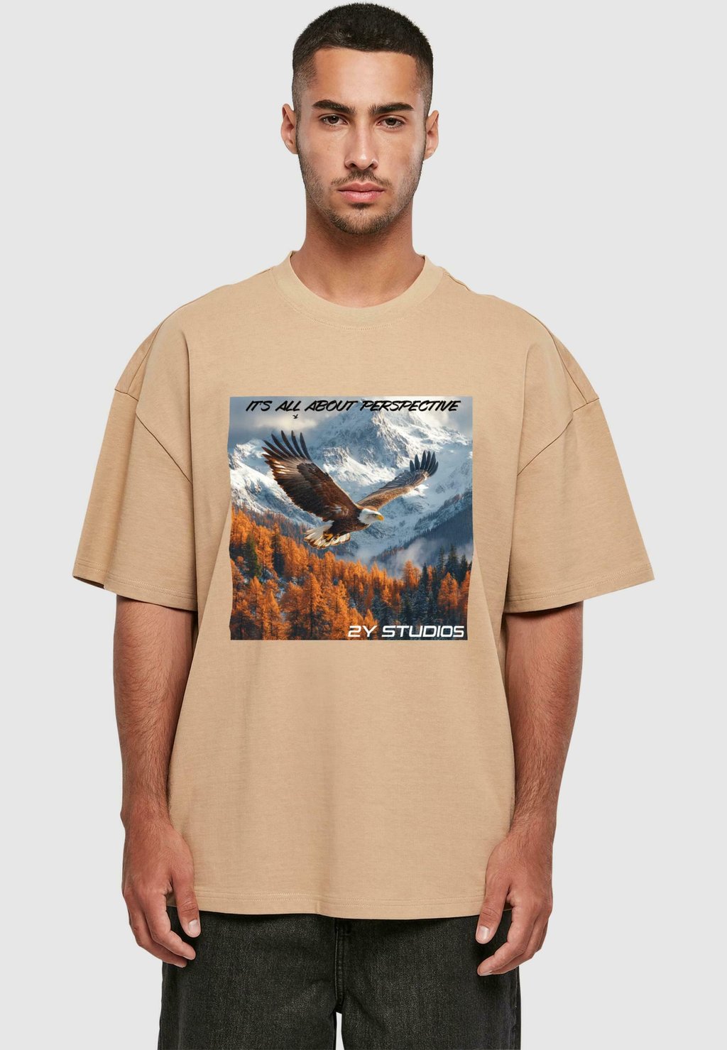 Футболка с принтом MOUNTAIN VIEW 2Y Studios, песочный
Футболка с принтом MOUNTAIN VIEW 2Y Studios, песочный