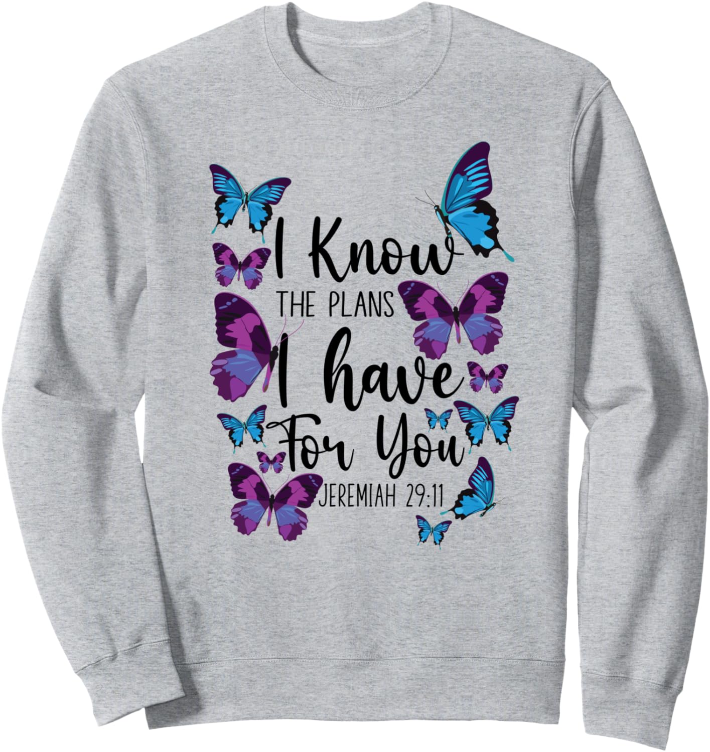 Христианская цитата из Библии: бабочка, Иеремия 29:11, толстовка Inspirational Scripture Verse God Faith Hd0, серый
Христианская цитата из Библии: бабочка, Иеремия 29:11, толстовка Inspirational Scripture Verse God Faith Hd0, серый