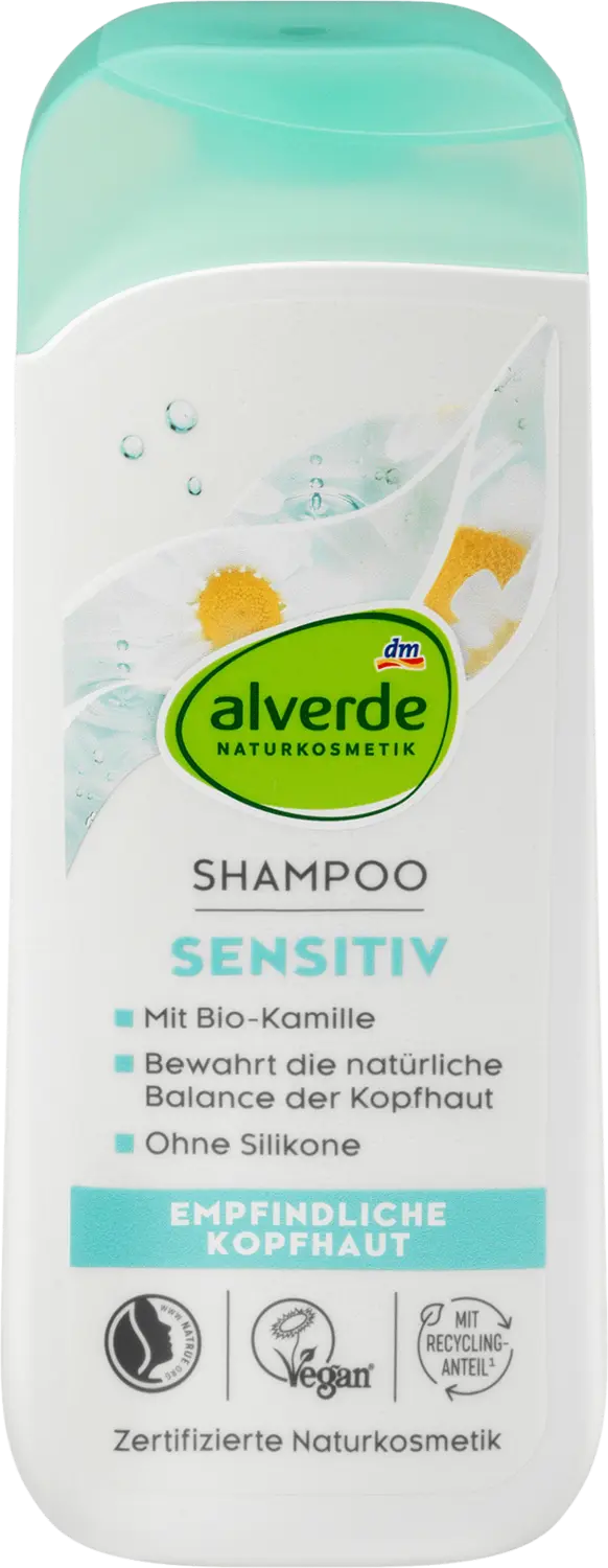 Шампунь alverde NATURKOSMETIK Shampoo Sensitiv Kamille, 200 ml
Шампунь alverde NATURKOSMETIK Shampoo Sensitiv Kamille, 200 ml