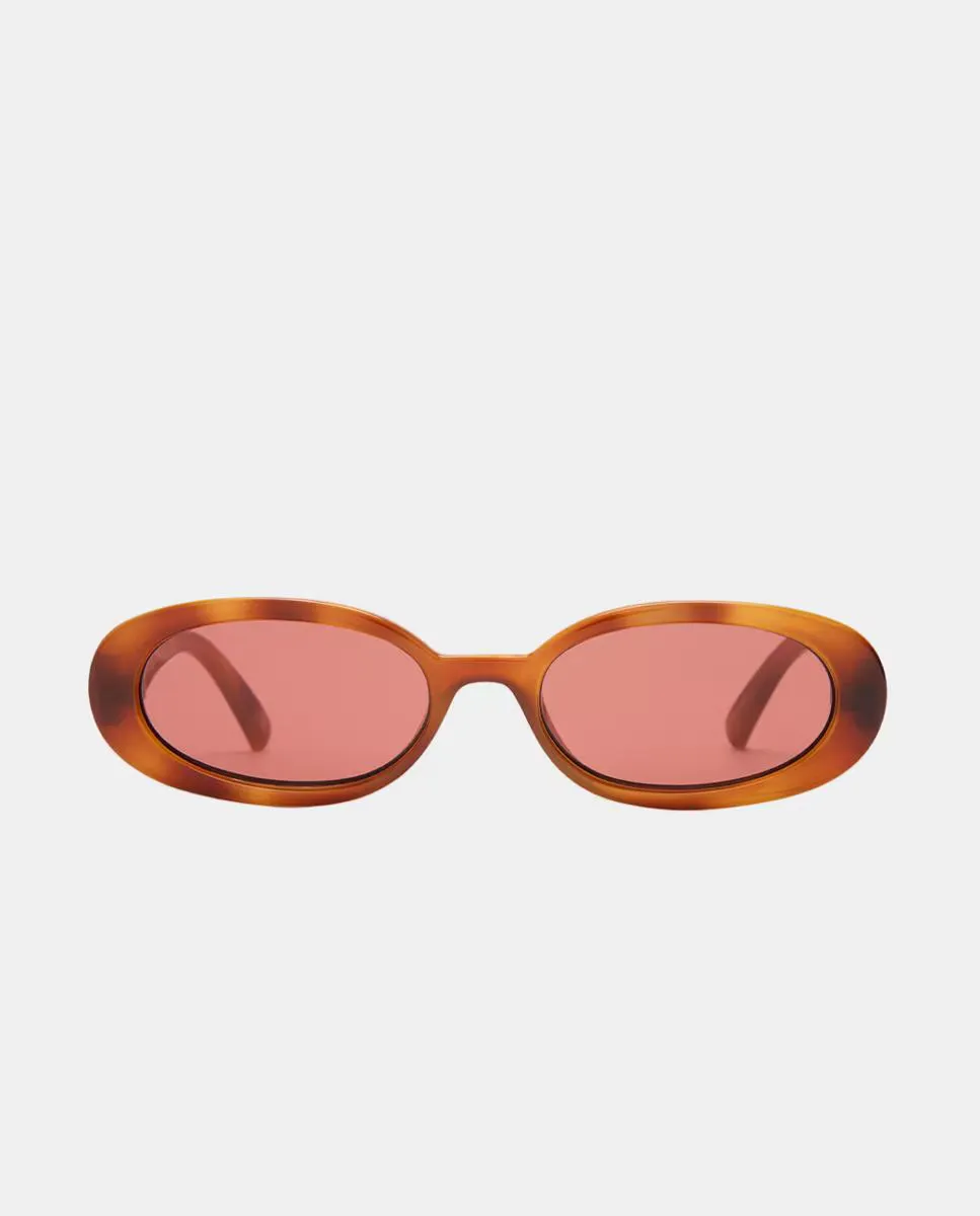 Женские овальные солнцезащитные очки с литьем под давлением Le Specs, коричневый
Женские овальные солнцезащитные очки с литьем под давлением Le Specs, коричневый