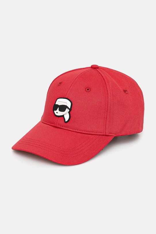Бейсболка IKON из хлопка Karl Lagerfeld, красный
Бейсболка IKON из хлопка Karl Lagerfeld, красный