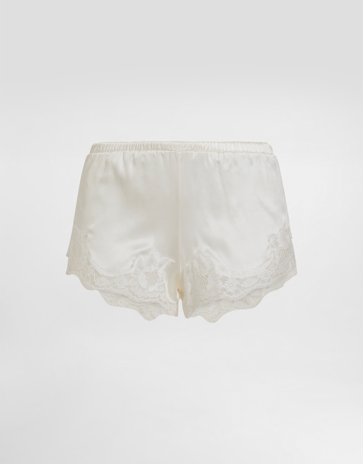 Шорты из сатина с кружевом Dolce & Gabbana, белый
Шорты из сатина с кружевом Dolce & Gabbana, белый