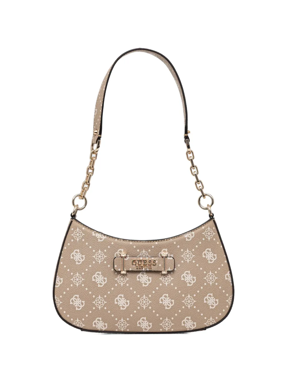 Сумка через плечо с цепочкой и принтом-логотипом Guess Usa, бежевый
Сумка через плечо с цепочкой и принтом-логотипом Guess Usa, бежевый