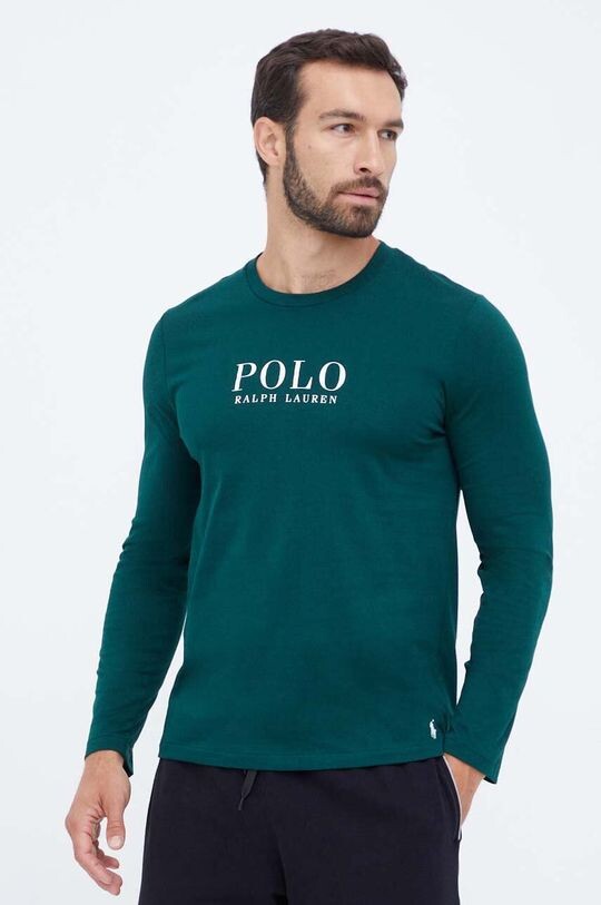 Хлопковая пижама с длинными рукавами Polo Ralph Lauren, зеленый
Хлопковая пижама с длинными рукавами Polo Ralph Lauren, зеленый