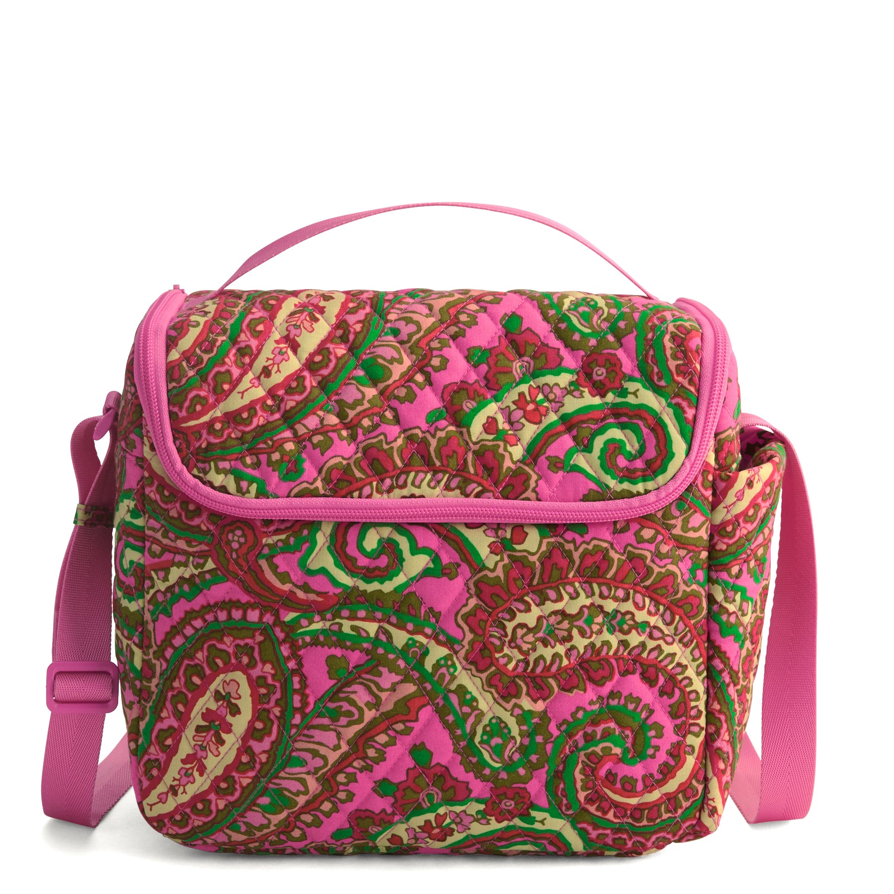 Хлопковая сумка-ланчбокс через плечо Outlet Vera Bradley, розовый
Хлопковая сумка-ланчбокс через плечо Outlet Vera Bradley, розовый