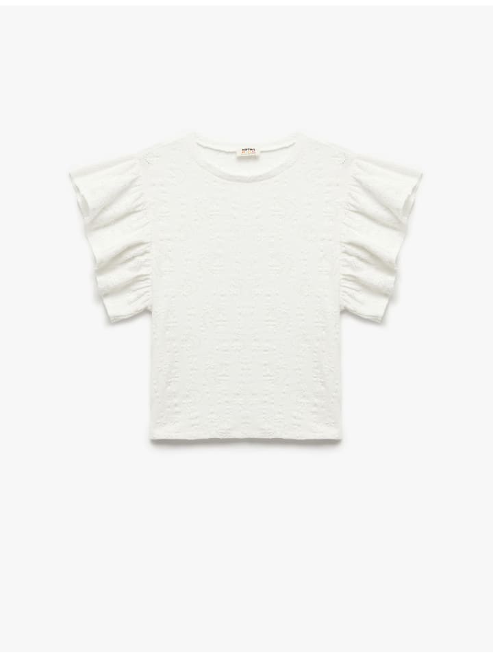 Блузка SS цвета экрю KOTON
Блузка SS цвета экрю KOTON