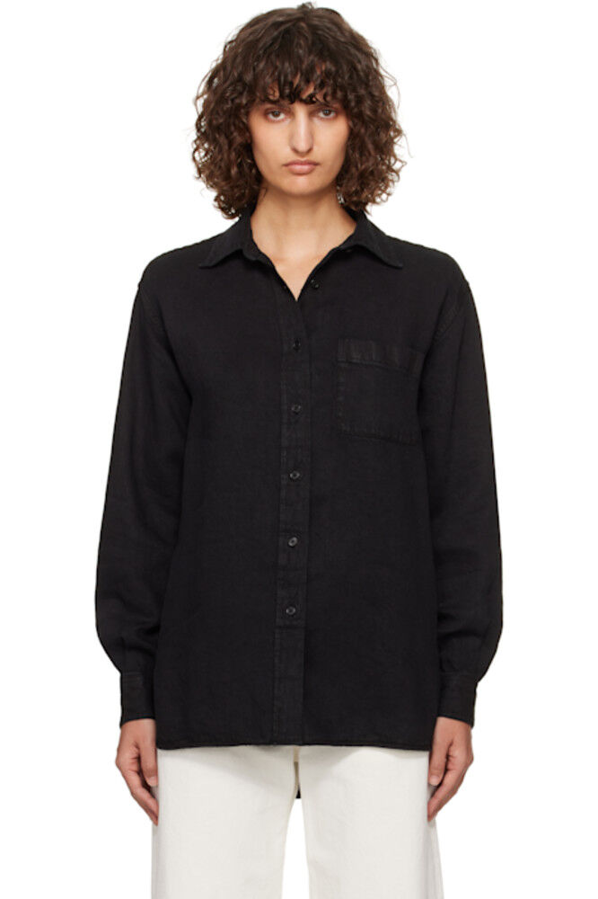 Черная джинсовая рубашка Nesson The Row
Черная джинсовая рубашка Nesson The Row