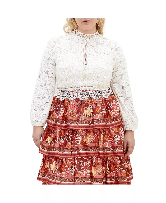 Топ Lucielle размера плюс CITY CHIC, белый
Топ Lucielle размера плюс CITY CHIC, белый