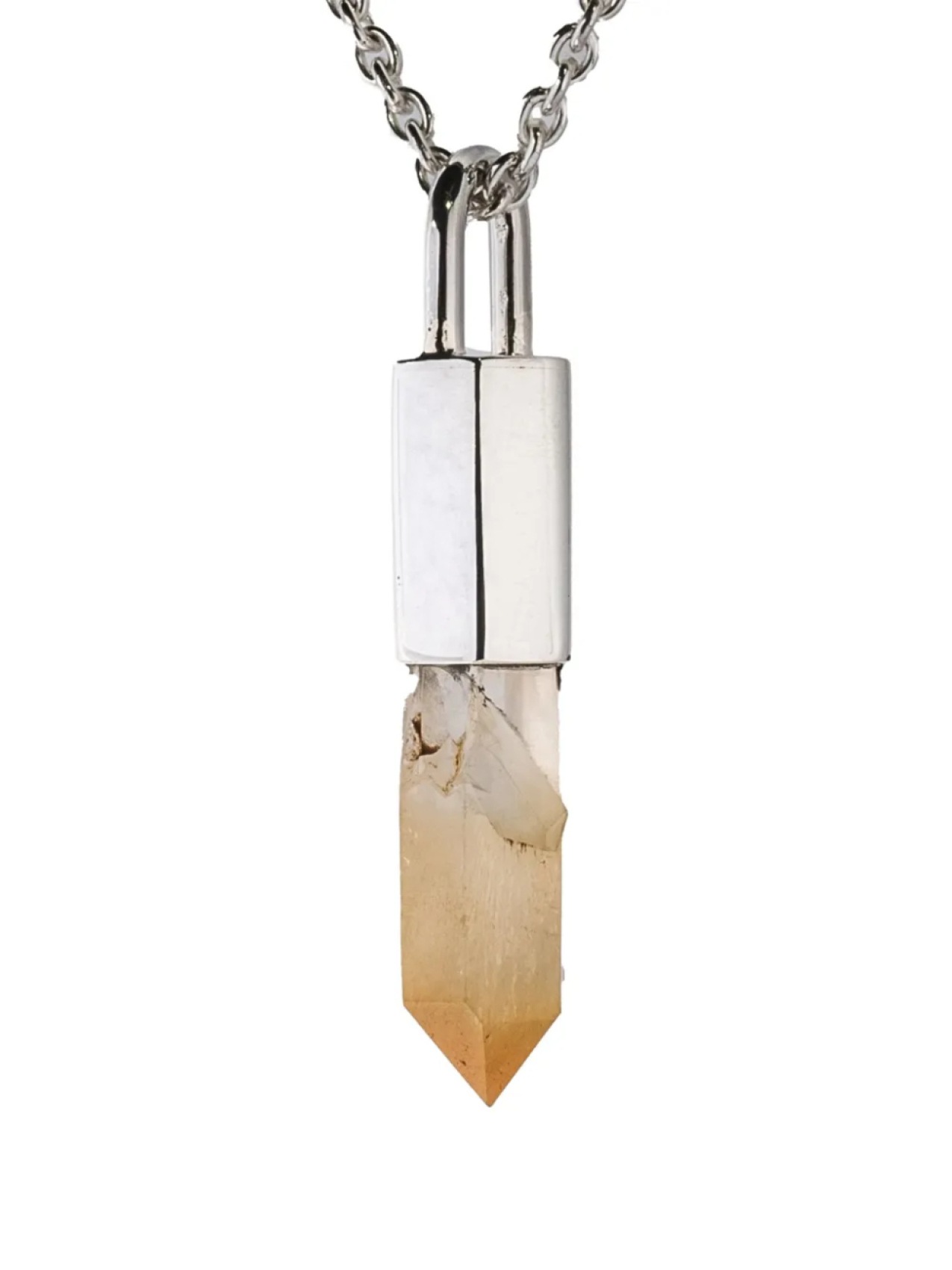 Ожерелье Parts of Four sterling-silver Talisman mango quartz necklace, серебряный
Ожерелье Parts of Four sterling-silver Talisman mango quartz necklace, серебряный