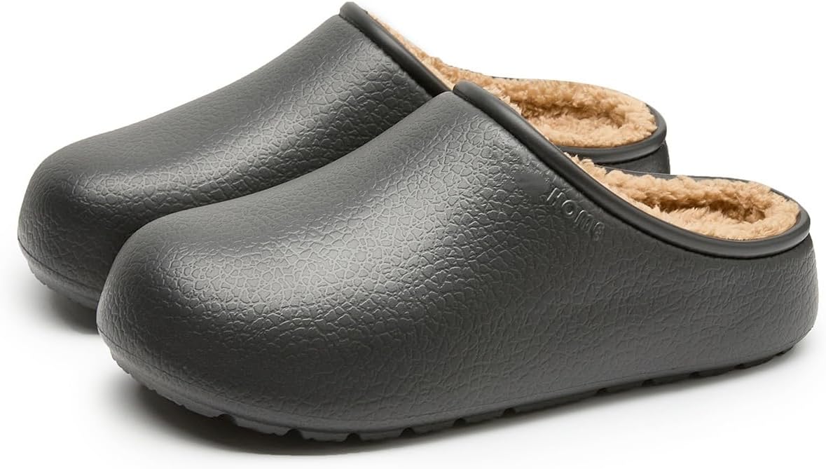 Унисекс сабо с подкладкой, водонепроницаемые зимние тапочки для садa, нескользящие домашние и мюли с подкладкой Generic, Black Men 5-5.5 / Women 6-7
Унисекс сабо с подкладкой, водонепроницаемые зимние тапочки для садa, нескользящие домашние и мюли с подкладкой Generic, Black Men 5-5.5 / Women 6-7