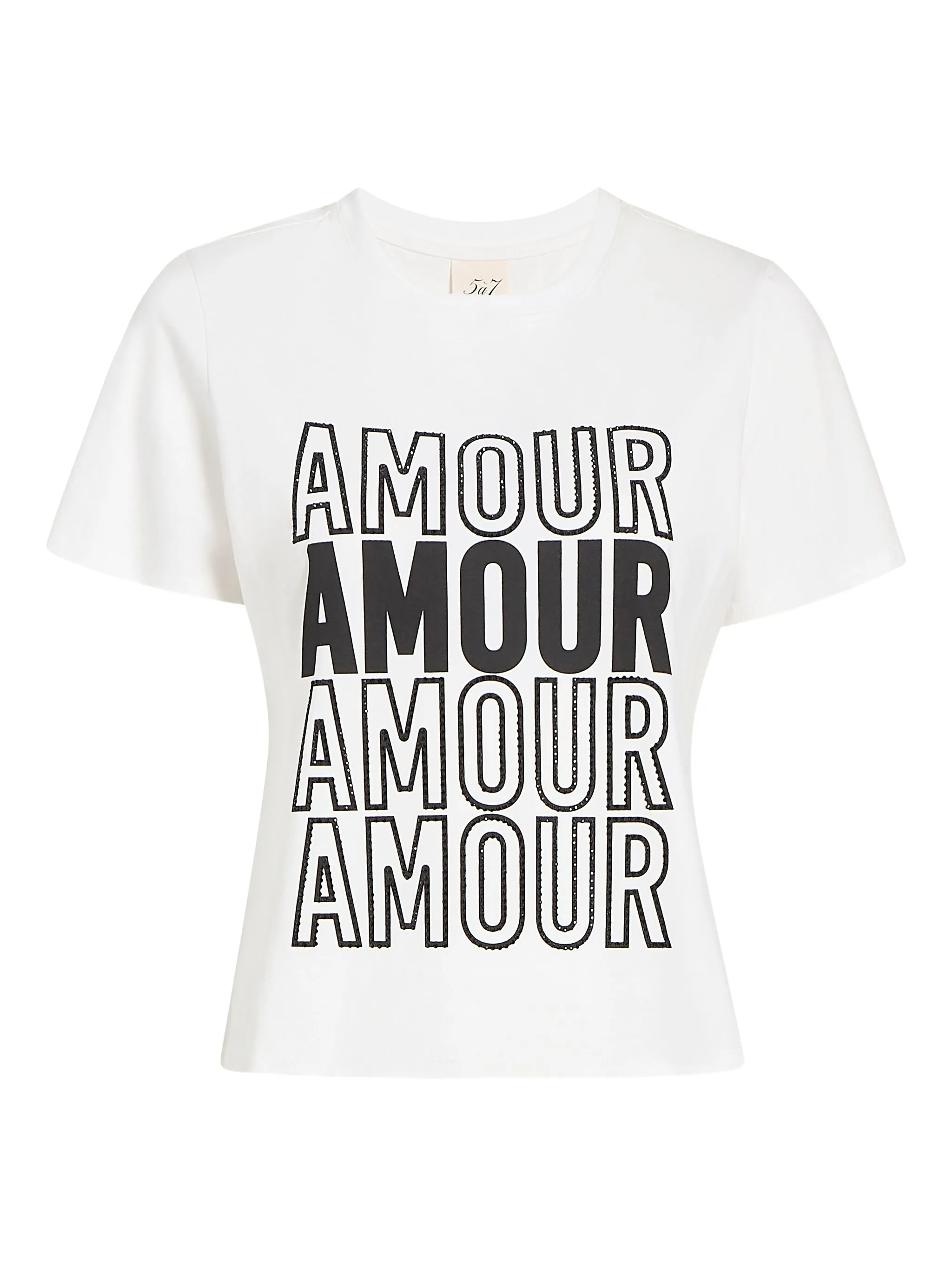 Футболка Amour Cinq A Sept, белый
Футболка Amour Cinq A Sept, белый