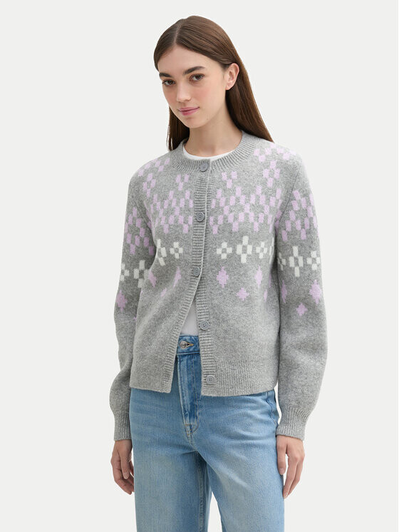 Кардиган стандартного кроя Tom Tailor Denim, серый
Кардиган стандартного кроя Tom Tailor Denim, серый